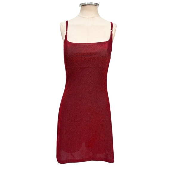 Vintage Charlotte Russe Y2k Sleeveless Mini Dress Size Medium - Picture 1 of 10